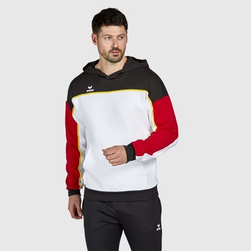 Hoodie Erima Change Bijela/Crvena/Crna slika 3