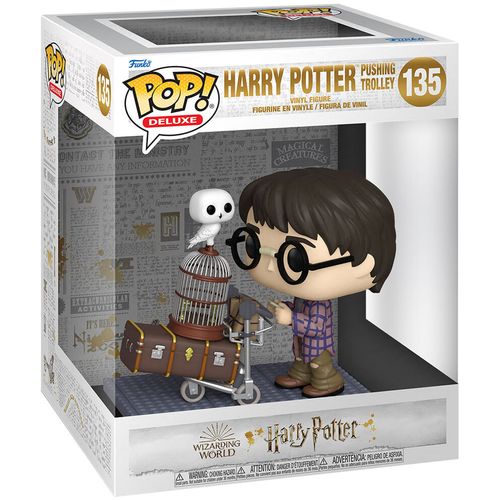 POP figure Harry Potter Anniversary Harry Pushing Trolley slika 3