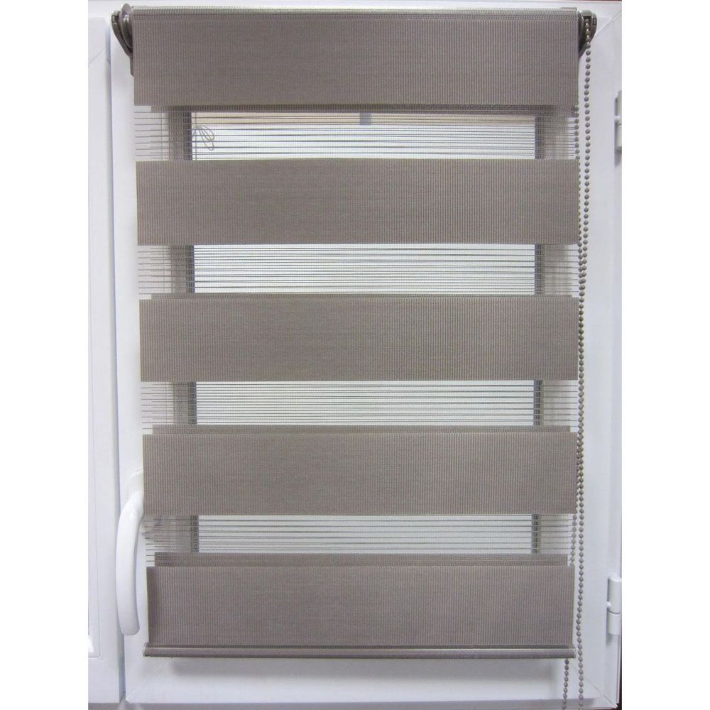 Luance Rolo zebra zavjesa 60x90cm Smeđa slika 1