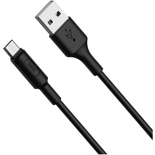 hoco. USB kabel za smartphone, micro USB kabel, 1 met., 2 A, crna - X25 Soarer Micro USB, Black slika 4