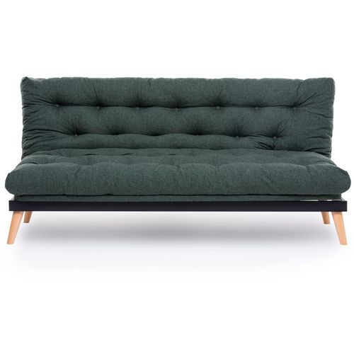 Saki - Green Green 3-Seat Sofa-Bed slika 10