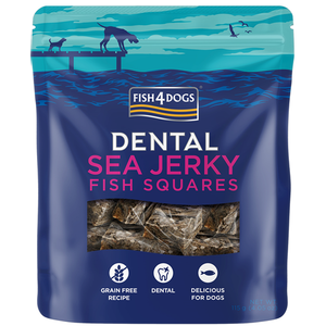 Fish4Dogs  Dental Sea Jerky Squares 115 g