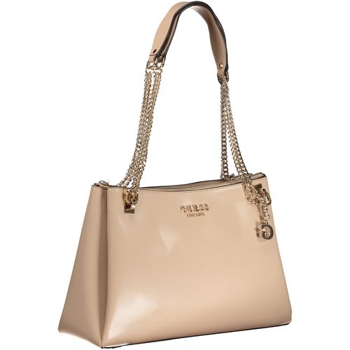 GUESS JEANS BEIGE WOMEN'S BAG slika 3