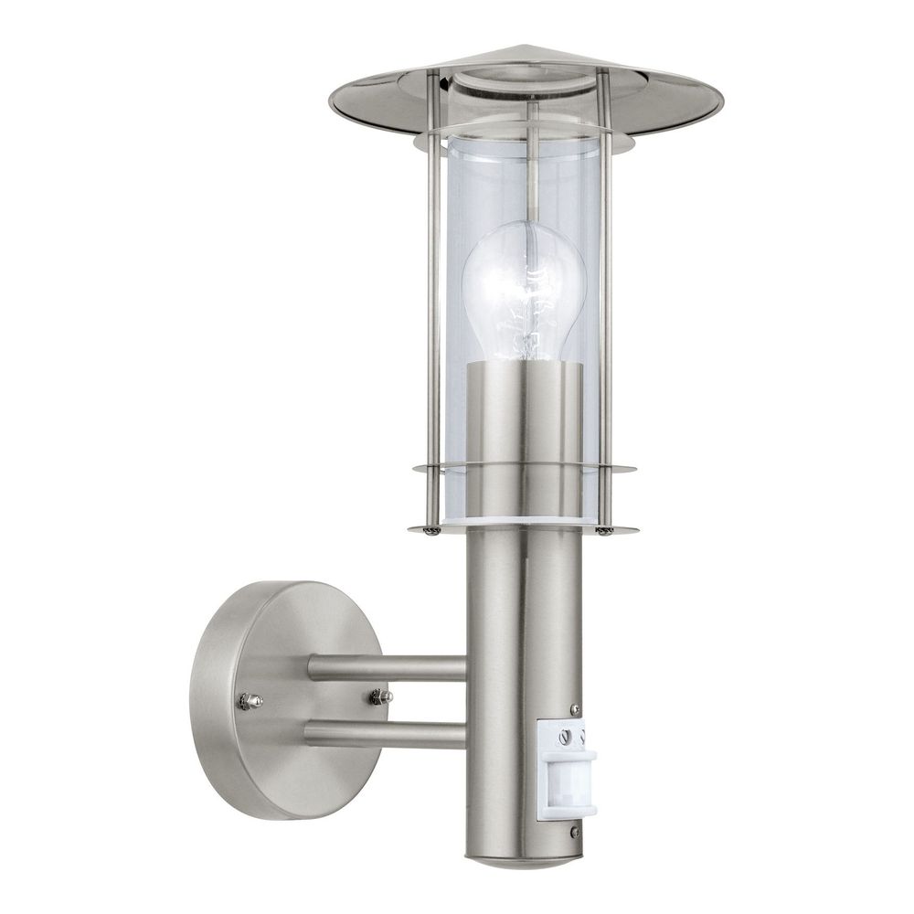 Eglo Lisio vanjska zidna/1, e27, senzor, inox/staklo  slika 3