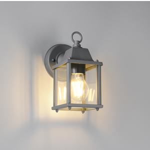 Trio Lightning zidna lampa MIRANDE, 1 x E27, boja antracit