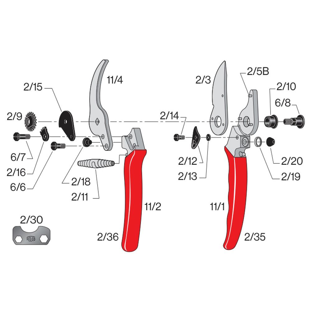 Felco 11 škare slika 6