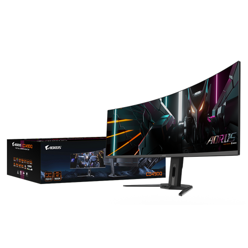 Gigabyte CO49DQ EK1 49" 144Hz Dual-QHD 5120x1440 OLED, HDMI 2.1, 99% DCI-P3, 10 bits color, 0.03 ms GTG, VESA DisplayHDR True Black 400, ClearMR 8000 slika 3