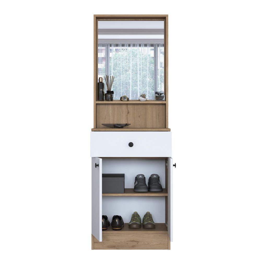 Bijeli Hodnik Ormar P6 - 3294 Walnut slika 7