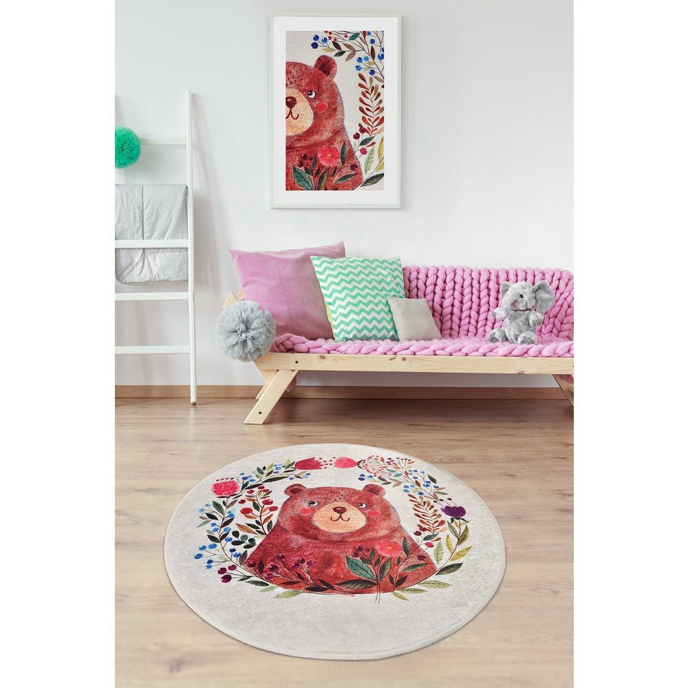 Šareni Tepih 'Bears Garden' (140 cm) slika 1