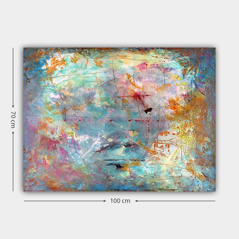 Dekorativna Slika na Platnu u Više Boja, Dimenzije 70x100 cm slika 6