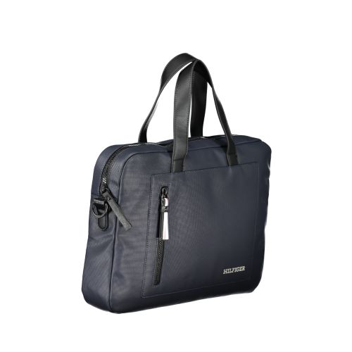 TOMMY HILFIGER BLUE MEN'S BRIEFCASE slika 3