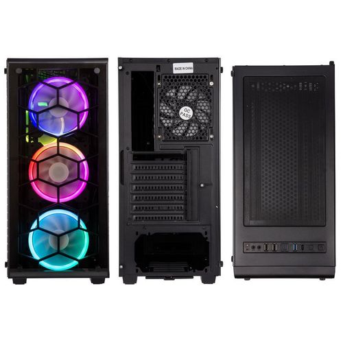 KOLINK OBSERVATORY BLACK E-ATX Kućište s RGB osvjetljenjem, crno slika 4