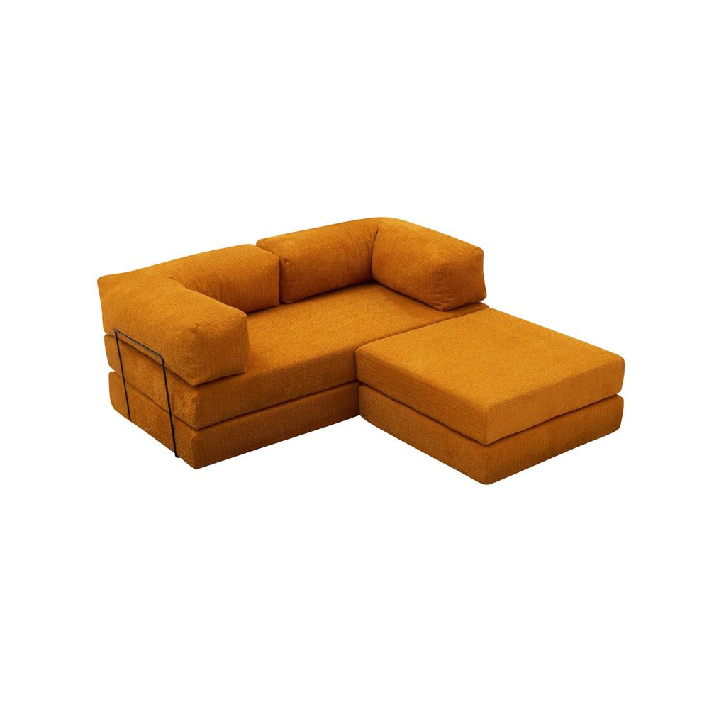 Comfort Mini - Narandžasti Ugaoni Sofa slika 8