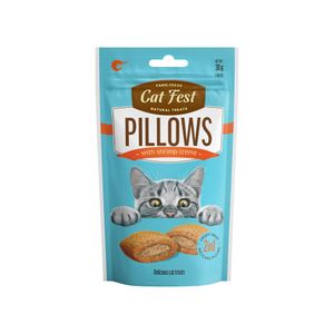 Cat Fest Pillows, poslastica za mačke sa škampima, 30 g