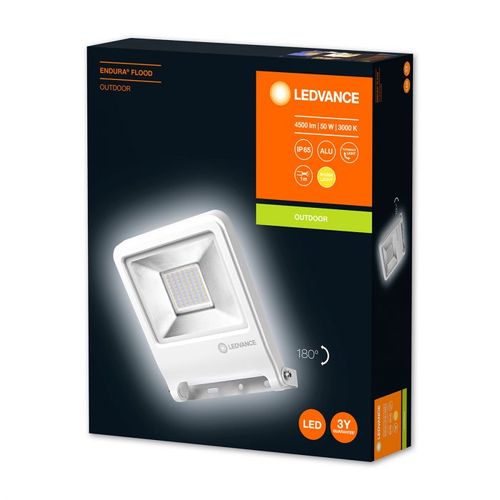 LEDVANCE LED reflektor Flood 50W 3000k beli slika 2