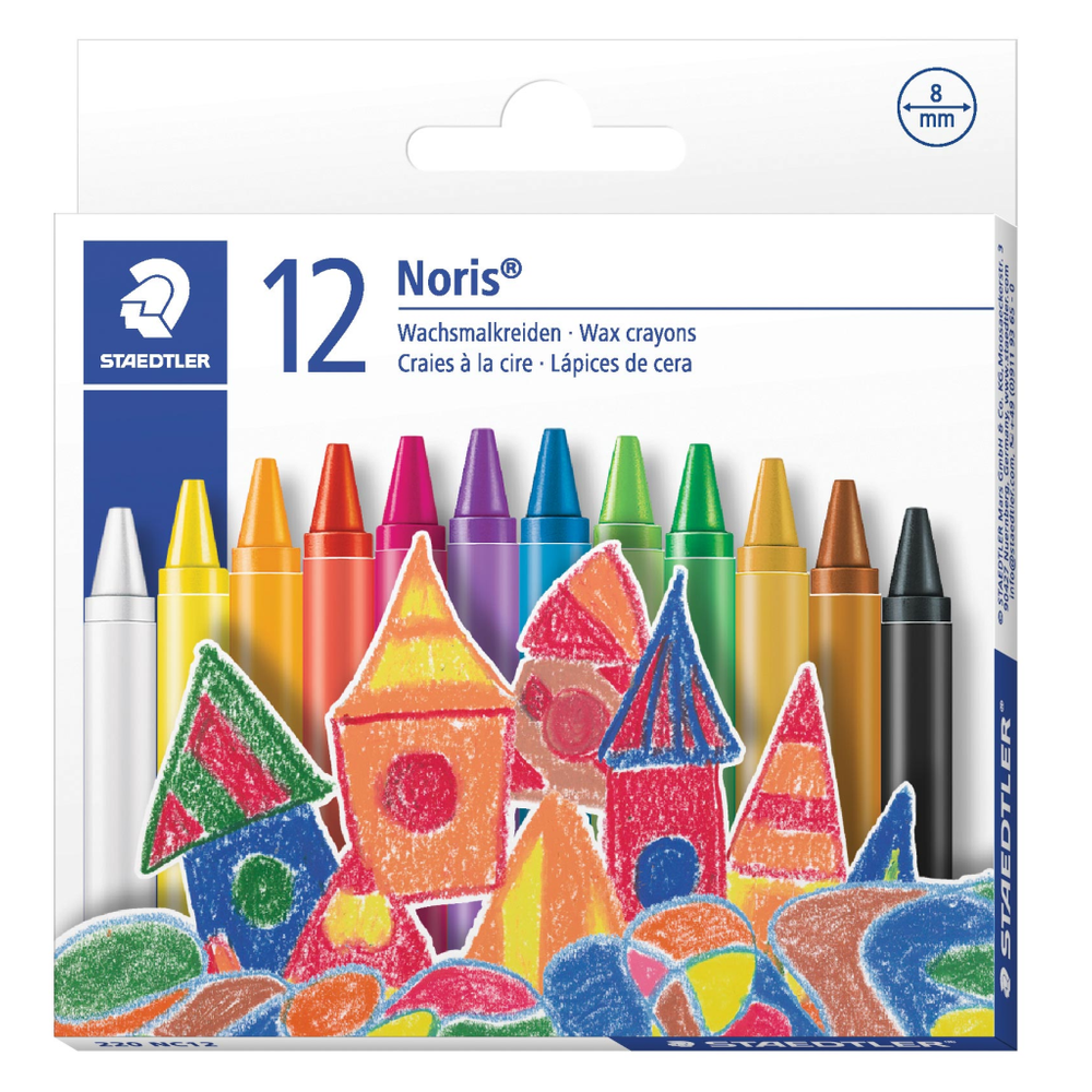 Staedtler 13601 Voštane boje Noris 220 NC, 12kom slika 1