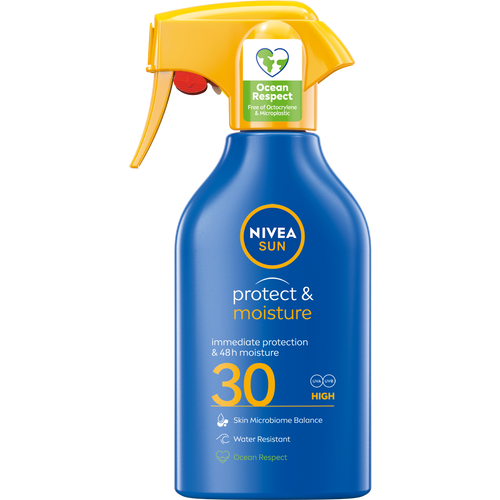 NIVEA SUN protect & moisture sprej sa rasprš. za zaštitu od sunca SPF 30 270 ml slika 1