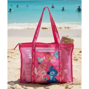 Angel & Stitch Disney torba za plažu od mrežice