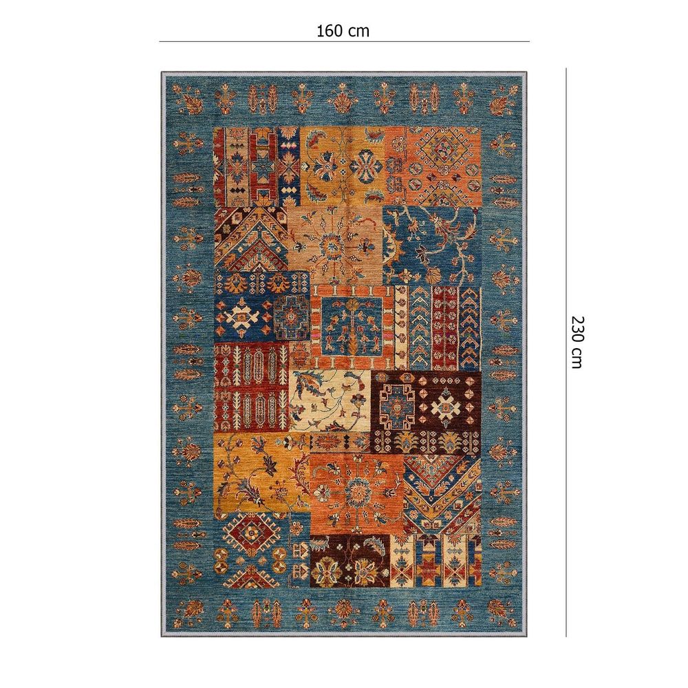 Tanki tepih s digitalnim printom EEXFAB445 (160 x 230) slika 8