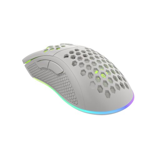 Natec NMG-1840 GENESIS KRYPTON 555, Gaming Optical Mouse 200-8000 DPI, Maximum acceleration 35 G, KAILH Switches, RGB LED, 7 Buttons, USB, White, Cable 1,8 m slika 4