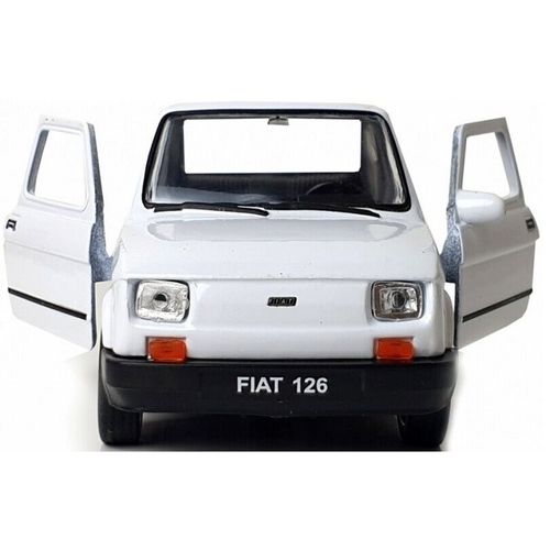 Fiat 126p Peglica bijela 1:34 slika 2