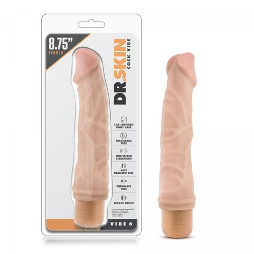 Vibrator Dr. Skin - Cock Vibe no6, boja kože slika 7