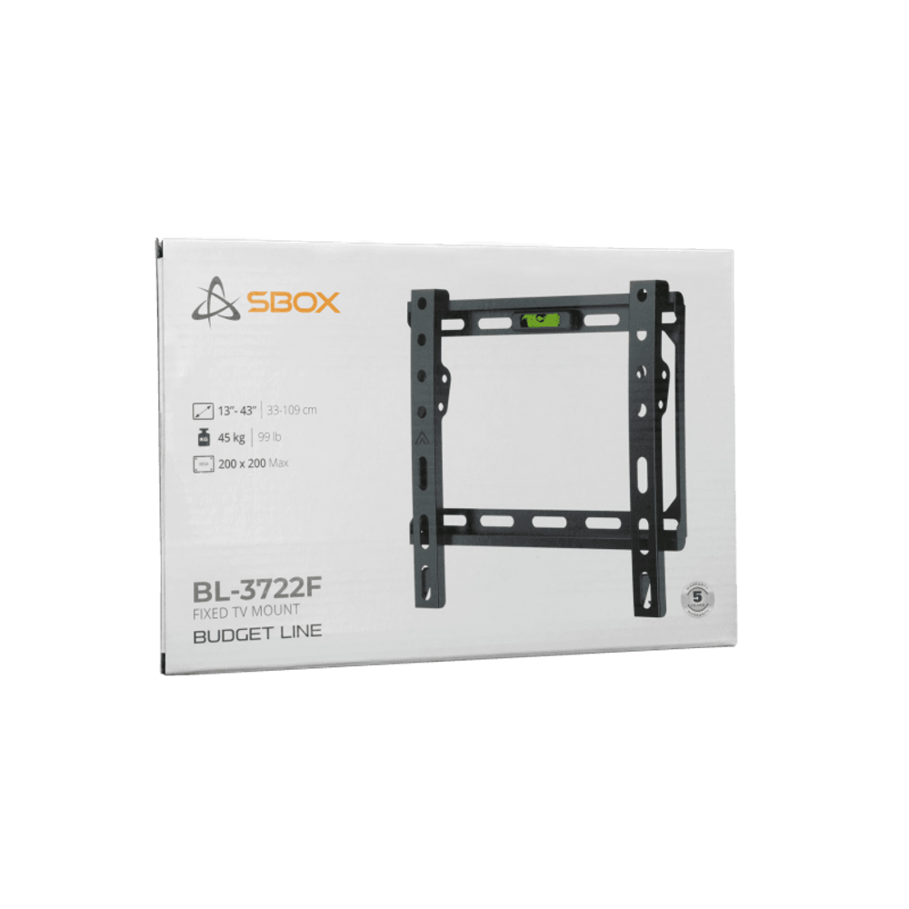 SBOX Stalak Budget BL-3722F (13-43"/45kg/200x200) slika 5