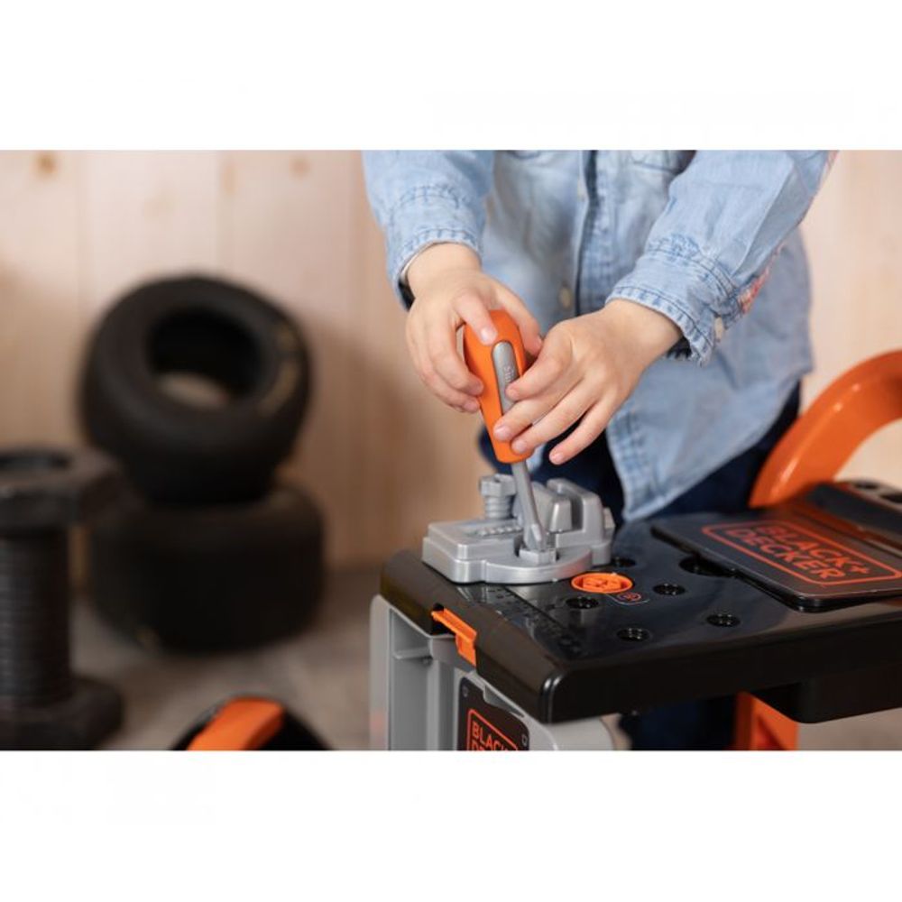 Smoby Dječija radionica Black & Decker 3u1 slika 5