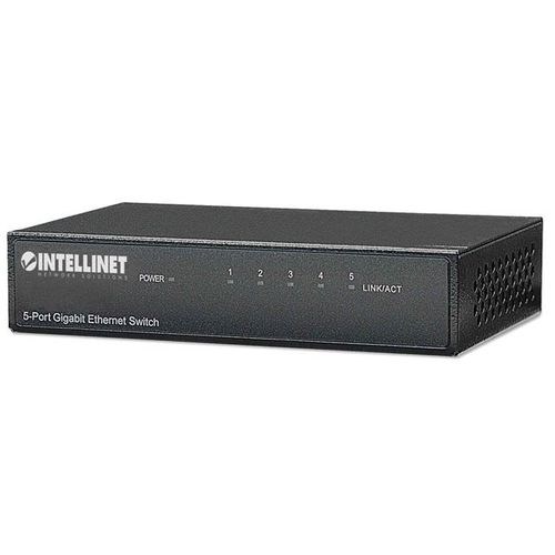 Intellinet Switch 5-Port Neupravljiv Gigabit Ethernet 530378 slika 1