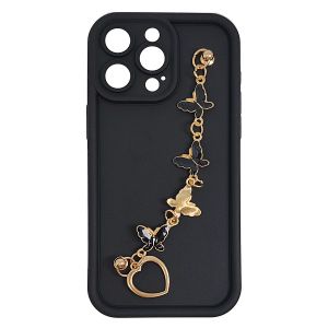 MM TPU IPHONE 15 PRO MAX SILICONE CANDY WRIST STRAP Bl Butterfly