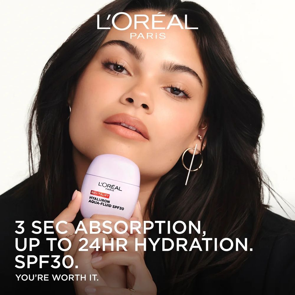 L'Oréal Paris Dermo Fluid Revitalift Filler Aqua SPF 30 40ml slika 7