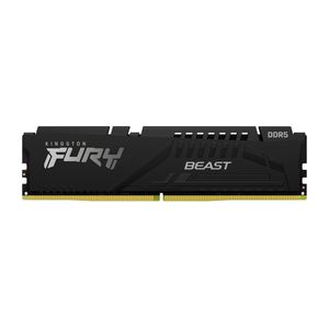 Kingston KF552C36BBE-16 DDR5 16GB 5200MHz [FURY BEAST], Non-ECC UDIMM, CL36 1.25V, 288-Pin 1Rx8, w/Heatsink