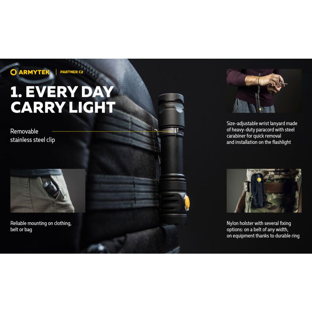 Armytek Baterijska lampa Partner C2 slika 16