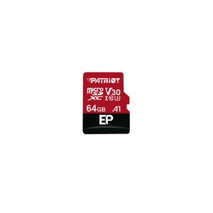 Patriot microSD 64GBEP V30 A1, C10, U3R/W : 90/80MB