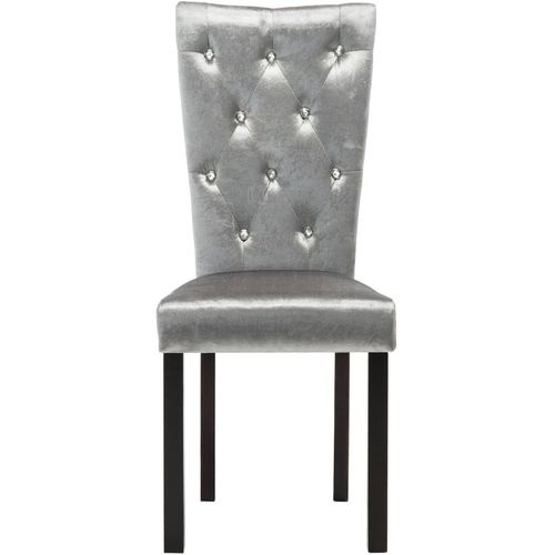 Blagovaonske stolice od baršuna 4 kom srebrne slika 30