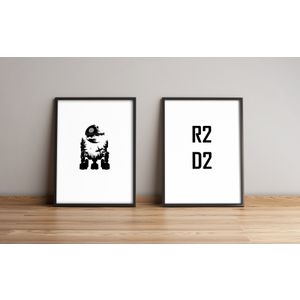 Dekorativna Slika u Okviru 2Pysct-020, Višebojna, MDF (2 Dijela)