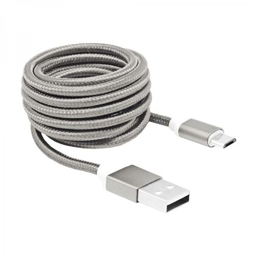 KABEL SBOX USB->MICRO USB M/M 1,5M Blister SILVER slika 3