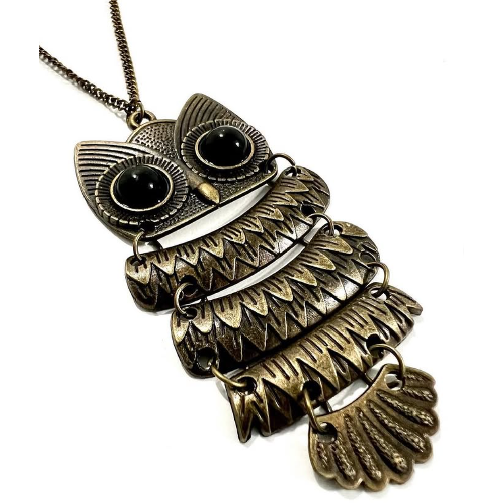 Ogrlica Wise Owl slika 1