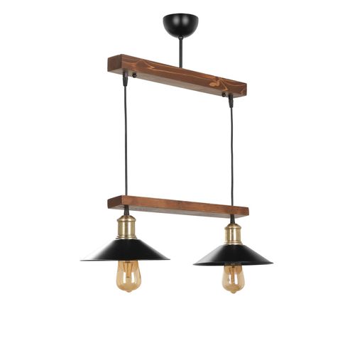 David 2 Li Ceviz Sıralı Metal Başlıklı Sarkıt Brown
Black Chandelier slika 2