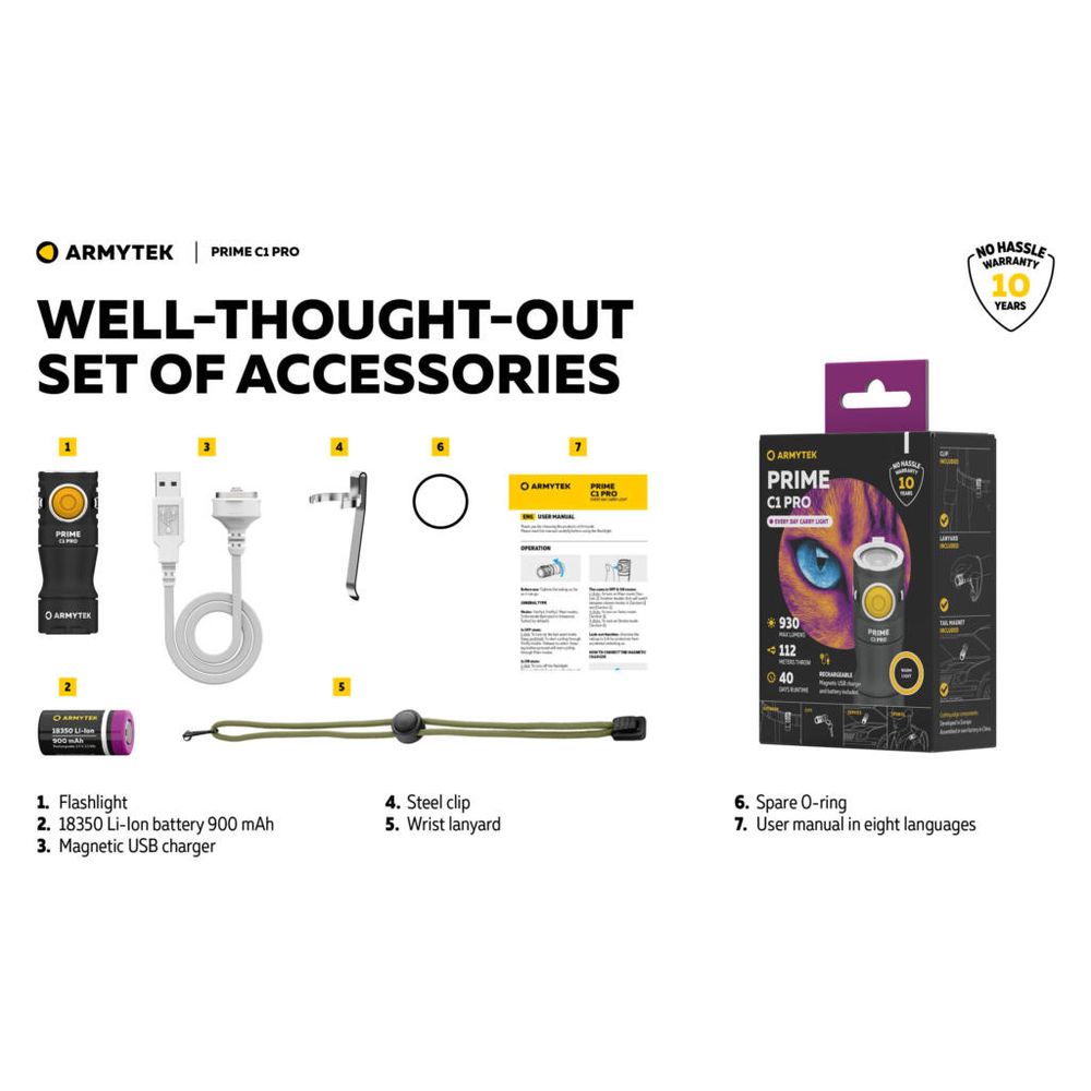 Armytek Baterijska lampa Prime C1 Pro slika 29