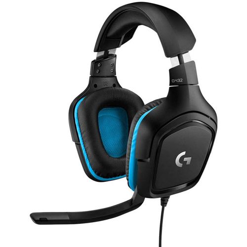 Slusalice sa mikrofonom Logitech G432 Black Blue slika 1