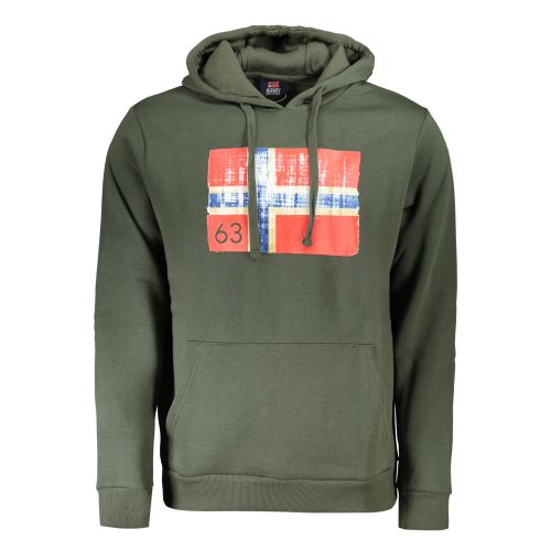 NORWAY 1963 MEN'S ZIP-UP SWEATSHIRT GREEN slika 1