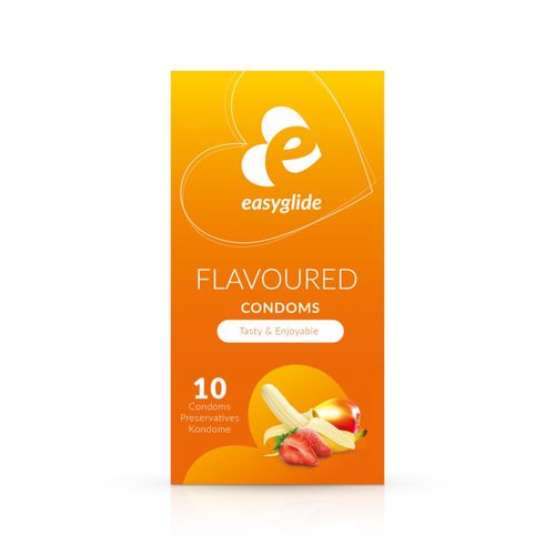 EasyGlide - Flavored Condoms - 10 pieces slika 1