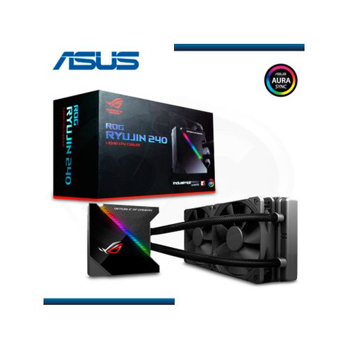 Asus RYUJIN 240 RGB Kuler za PC /vodeno hlađenje/crna slika 1