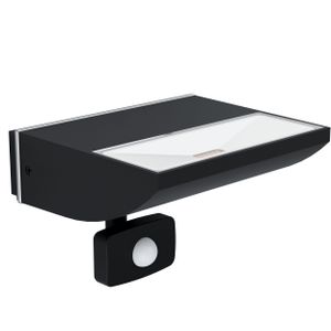 Eglo zidna rasvjeta sorronaro led 10,5w 3000k 1000lm crno/prozirno v:120mm