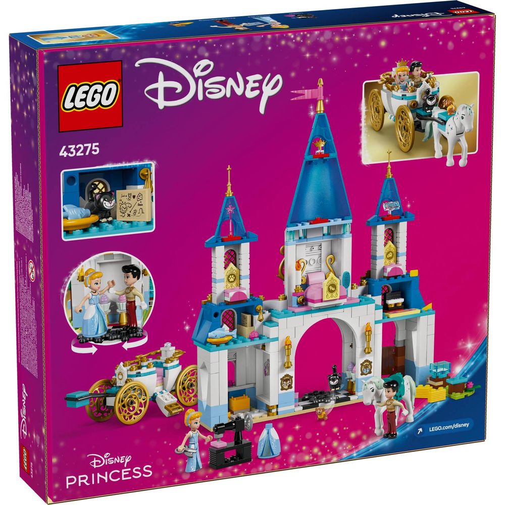 LEGO 43275 Pepeljugin dvorac i kočija sa konjem slika 13