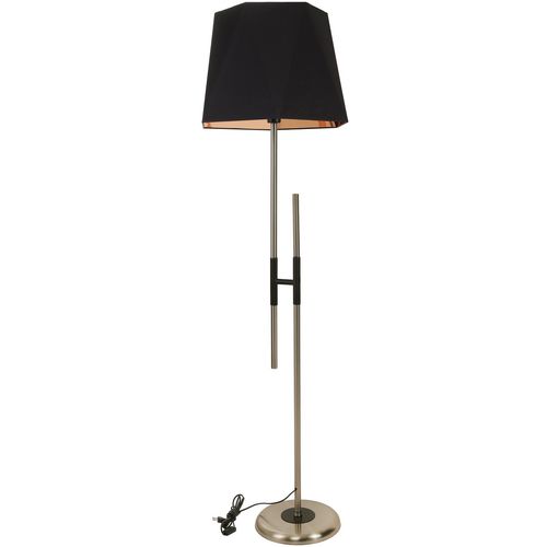 Felix Mat Krom Lambader Altıgen Siyaha-Bakır Abajurlu Black
Copper Floor Lamp slika 1