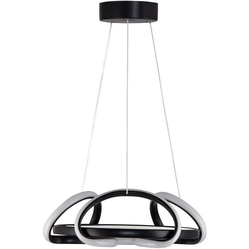 Arcturus Black-Yellow Light Black Chandelier slika 3