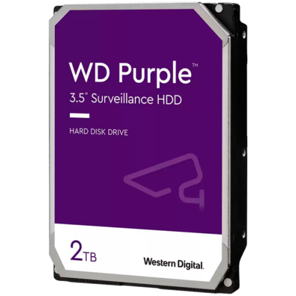 HDD AV WD Purple 3.5'', 2TB - Pouzdano skladištenje za video nadzor slika 1