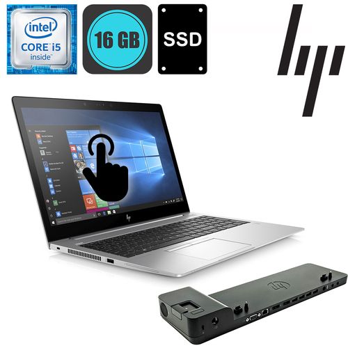 HP EliteBook 850 G5 TOUCH i5-8350U, 16GB, 250GB SSD + Docking station - rabljeni uređaj slika 1